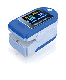 Doppelte Anzeigen-Digital der Farbeoled tragbarer Patientenmonitor des Fingerspitzen-Pulsoximeter-SPO2