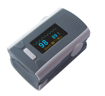 Tragbares Digital-Fingerspitzen-NiederleistungsPulsoximeter mit doppelter Anzeige der Farbeoled