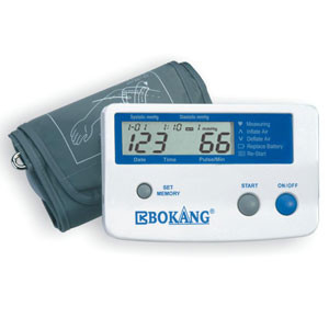 Automatische Portable Digital Handgelenk Blutdruckmessgerät 0 - 300mmHg 40 / min - 200 / min